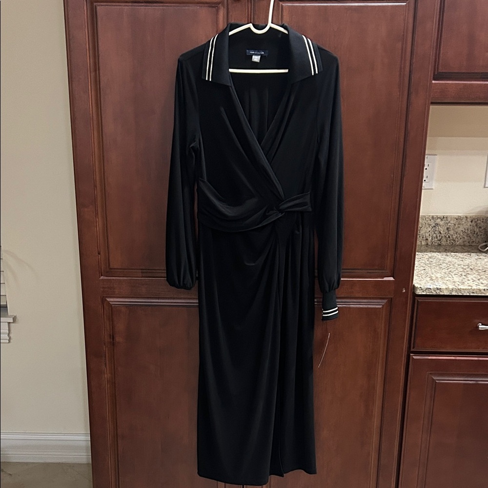 Tommy Hilfiger Elegant Black Dress